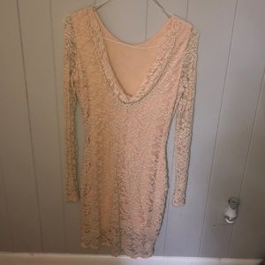 Lace Bodicon Dress